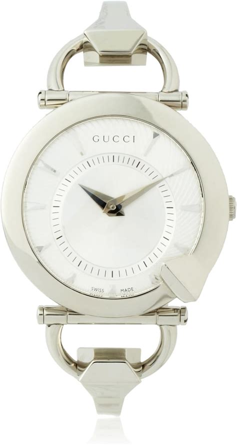 gucci chiodo stainless steel bangle ladies watch